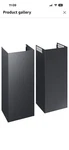 Samsung Bespoke Range Hood Extension Kit, Black Stainless Steel, Nk-ae7000wg/aa. Fixed Price $399.00.