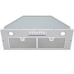 Awoco Rh-bq Built-in/insert Ducted S/s Range Hood, 4-speed, 600 Cfm, 2 Led. Fixed Price $245.00.