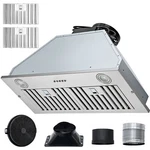 30" Built-in/insert Range Hood 800cfm 3-speed Exhaust Fan Kitchen Stove. Fixed Price $152.99.