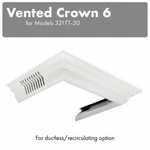 Zline Vented Crown Molding Wood Wall Range Hood Ductless 321tt-30 (cm6v-300t). Fixed Price $99.99.