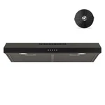Range Hood 30 Inch Under Cabinet Ducted Ductless 300 Cfm Led Firegas Black Speed. Fixed Price $179.99.