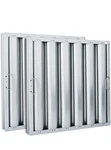 Kleen-gard Aluminum Commercial Kitchen Range Hood Filter 16x16x2 Pack Of 2. Fixed Price $64.99.