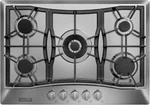 Empava 30" Built-in Gas Cooktop 5 Sealed Sabaf Burners Stainless Steel 30gc21. Fixed Price $294.00.