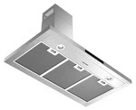 Sharp 36" W Wall-mounted Convertible 600 Cfm Chimney Range Hood, Shc3662fs, New. Fixed Price $574.99.