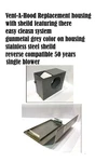 Vent-a-hood Replacement Single Blower Housing And Ss Sheild Easy Clean System. Fixed Price $195.00.
