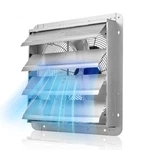 Vevor 18 In Shutter Exhaust Fan Wall Mount 2200 Cfm For Shed. Fixed Price $86.99.