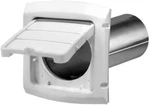 Everbilt 4 In. Hinged Louvered Vent Hood In White. Fixed Price $12.08.