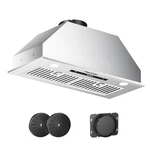 Anlicho 30" 900 Cfm Convertible Ducted Ductless Range Hood Stainless Steel. Fixed Price $224.99.