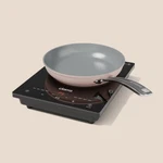 Ciarra Cooking Essential Bundle 2: Induction Cooktop & Fry Pan Pink. Fixed Price $189.99.