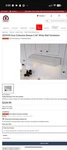 Zephyr Breeze Ii Ak1200bw 30" White Under Cabinet Range Hood Led Light. Fixed Price $100.00.