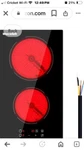 Weceleh Electric Cooktop 2 Burner Built-in 12 Inch Ceramic #wecd-a214. Fixed Price $104.99.