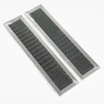 2 Pack Wb02x35607 For Ge Jx81d Microwave Hood Charcoal Carbon Filter Choice Part. Fixed Price $19.28.