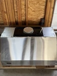 Viking 36 Wall Canopy Range Hood Vhc0636ss 1200 Cfm + Blower. Fixed Price $500.00.
