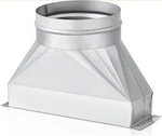 3-1/4 X 10 6 Rectangular To Round Duct Vent Range Hood Universally Compatible. Fixed Price $37.98.