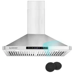 Wall Mount Range Hood 30 Inch 1050 Cfm Stainless Steel Amzchef Kitchen Stove. Fixed Price $439.99.