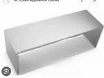 Thermador Dct48us 12" High Stainless Steel Duct Cover For 48" Hood. Fixed Price $314.99.