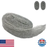 Steel Wool Mice Control 2-pack, 3"x10ft - Hole Filler, Gap Blocker For Pests. Fixed Price $13.11.
