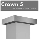 Zline Crown Molding For Wall Range Hood Models 455, 476, 477, 667, 697 - Cm5. Fixed Price $99.99.