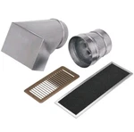 Optional Non-duct Kit For Broan Pm Powerpack Insert Bend On Corner Of Duct. Fixed Price $99.99.