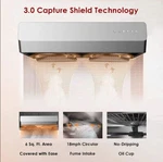New Fotile Under Cabinet Range Hood 30" 3-speed Push Button Stainless Steel. Fixed Price $1099.00.