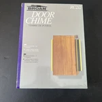 Broan Door Chime Rc212 Real Wood Two Tone Vintage Doorbell Kit 2 Note Front. Fixed Price $67.49.