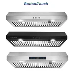 30inch Kitchen Under Cabinet Range Hood 3-speed 600cfm Vent Button/touch Control. Fixed Price $125.99.