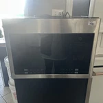 Haier 24" 1.4 Cu. Ft. Over-the-range Microwave Oven Hmv1472bhs #1 Dent. Fixed Price $313.00.