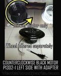 Black Counterclockwise Vent A Hood Blower Motor P1302-1 W/plug Fasco 71731014. Fixed Price $115.00.