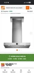 Vikio 30 600cfm Convertible Ducted To Ductless Wall Mount Range Hood Stainless. Fixed Price $350.00.