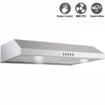 Sndoas 30 Inch Kitchen Under Cabinet Range Hood 600cfm Stainless Steel 3-speed. Fixed Price $125.99.