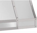 Zephyr Designer Forte 48" Stainless Steel Custom Wall Hood - Chft48asx. Fixed Price $1800.00.