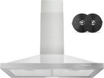 Range Hood 30 Inch Wall Mount Type With Ducted/ductless Convertible, 450 Cfm Sta. Fixed Price $174.73.