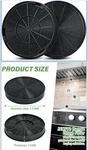 Charcoal Filter For Range Hood Ge Jxcf72, Wb02x24842,wb02x24841 Bosch 2pc D1. Fixed Price $29.99.