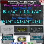 For Nutone Microwave Rangehood Grease Charcoal Filter Ap5614707 K0798000 6200 Gj. Fixed Price $18.98.