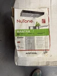 Nutone Mantra 30" Avsf13obl Under Cabinet Range Hood Black. Fixed Price $100.00.