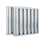 Kleen-gard Aluminum Commercial Kitchen Hood 24.5" X 19.5" 1.9", Silver. Fixed Price $61.96.