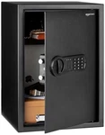 Amazon Basics Small Safe For Home, Steel Security, Electronic, Programmable Keyp. Fixed Price $398.99.