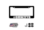 Omw2fyb On My Way To F Your B Jdm Funny Race Drift Dope Auto License Plate Frame. Fixed Price $8.95.
