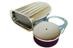 Washable Polish Aluminum Hilborn Mini Wide Fin Air Hood Scoop Single 4bbl Blower. Fixed Price $154.99.