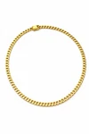 6mm Miami Cuban Link Chain Gold Pvd Stainless Steel Necklace 22 Box Clasp. Fixed Price $27.99.