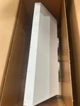 White Vent-a-hood 48 Inch Bh346psldwh Wall Mounted Hood Liner Insert 900 Cfm. Fixed Price $1850.00.
