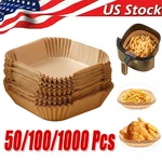 New Air Fryer Disposable Paper Liner Non-stick Baking Oil-proof Liners Square. Fixed Price $41.58.