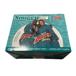 Mountain Dew Baja Blast Snuggie Fleece Blanket With Sleeves. Fixed Price $14.99.