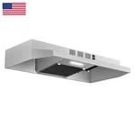 Zomagas Range Hood 30 Inch Under Cabinet Stainless Steel Kitchen Vent. Fixed Price $131.33.