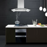 Tieasy 36 In Island Mount Range Hood 900cfm Tempered Glass Stainless Steel Led. Fixed Price $349.99.