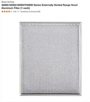 Broan Nutone Aluminum Range Hood Filter S97006931 8-3/4 X 10-1/2. Fixed Price $15.00.