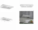 Ancona 30-in Ductless Stainless Steel Undercabinet Range Hood. Fixed Price $199.99.