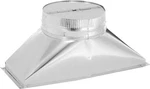 Vent-a-hood Vp566 M1200 Standard Duct Transition, 10" Round To 21 X 8 Rectangle. Fixed Price $49.95.