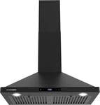 30" Matte Black Wall Mount Range Hood With Led Lights & Touch Controls. Fixed Price $472.99.