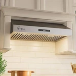 Empava 30 In 400 Cfm Ducted Kitchen Under Cabinet Range Hood Emp-30rh07. Fixed Price $184.95.
